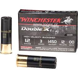 Winchester Double X 12βολα Μαύρα 3" Magnum