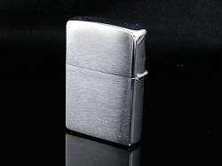 Zippo 200 Reg Brush Fin Chrome