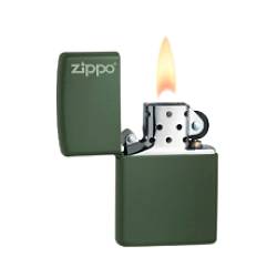 Zippo 221 ZL Green W/Logo Zippo