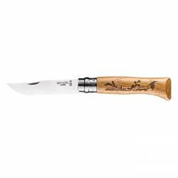 Opinel No.8 Animalia Λαγός 002333 New