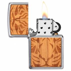 Zippo 49707 Woodchuck Cherry Tiger