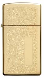 Zippo 1652B Slim Brass Venetian