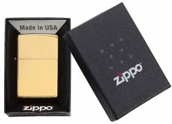 Zippo 254B Solid Brash Hi Polish