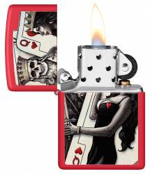 Zippo 48624 Skull King Queen