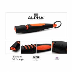 Σφυρίκτρα Acme Alpha Dog Whistle Black/DG Orange 210.5