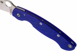 Spyderco C36GPDBL Military DK Blue G10