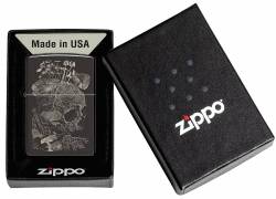 Zippo 48590 Skull Mushroom Design