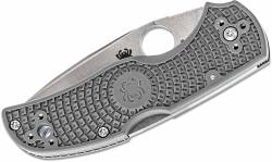 Spyderco C41PGY5 Native 5 Maxamet