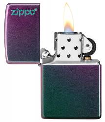 Zippo 49146Z/L Zippo Logo Iridescent violet