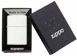 Zippo  214 White Matt