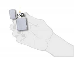 Zippo 1605 Slim Satin Chrome