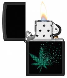 Zippo 48677 Pixel Cannabis