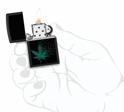 Zippo 48677 Pixel Cannabis