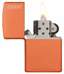 Zippo 231 ZL Orange W/Logo