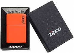 Zippo 28888 Zippo Logo Neon Orange