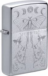 Zippo 49591 21PFSPR Butterfly & Wolf Design