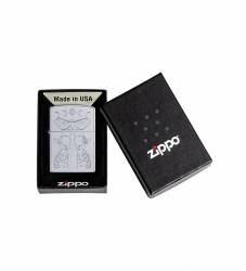 Zippo 49591 21PFSPR Butterfly & Wolf Design