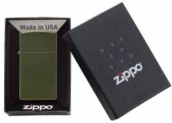 Zippo 1627 Slim Green Matte