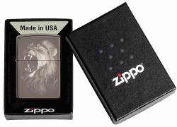 Zippo 49433 Fierce Lion Design