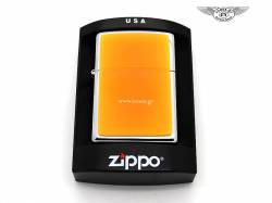 Zippo Glass Orange