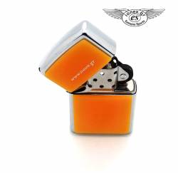 Zippo Glass Orange