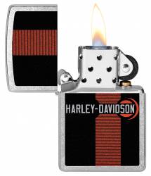 Zippo 48604 Harley Davidson Street Chrome