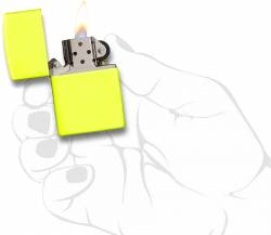 Zippo 28887 Neon Yellow 60000476