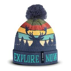 Pentagon Sanctuary "Deer" Knit Beanie K13060-DE-104 Multicolor