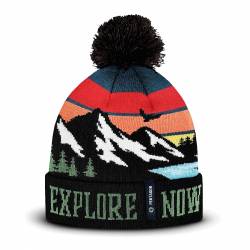 Pentagon Sanctuary "Mountain" Knit Beanie K13060-MO-104 Multicolor