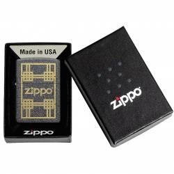 Zippo 48791 Logo Iron Stone