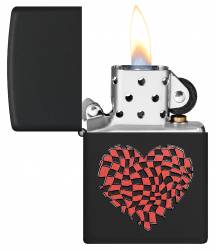 Zippo 48719 Heart Design