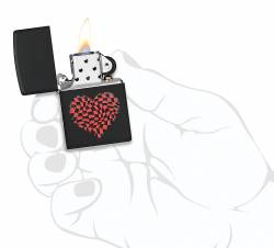 Zippo 48719 Heart Design