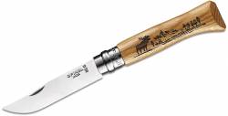 Opinel No.8 Animalia Inox Δρυς Άλκη 002627