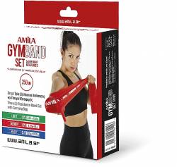 Σετ 3 Λάστιχα  Amila 48120 Gymband 2.5m